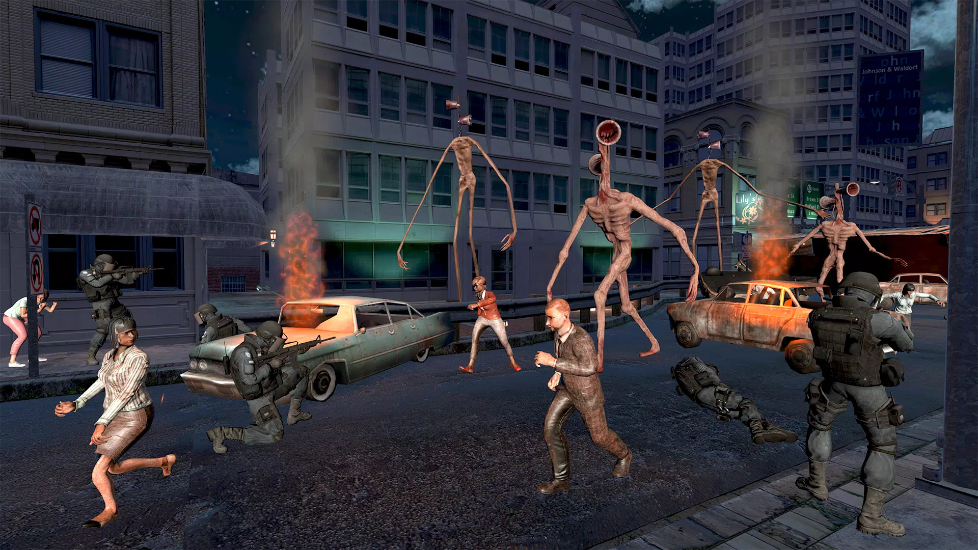 Siren Head City EscapeGames Screenshot 0