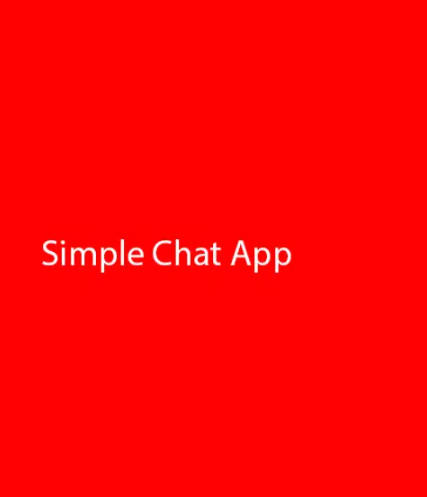 Simple Chat App স্ক্রিনশট 2