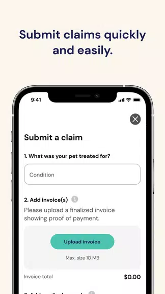 Fetch Pet Insurance स्क्रीनशॉट 0