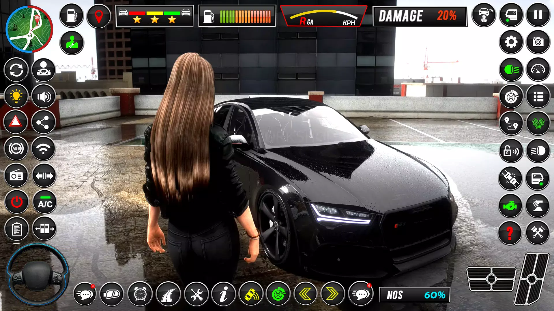 City Car Game Offline Captura de pantalla 3