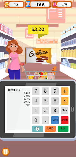 Supermarket Cashier Simulator 스크린샷 1