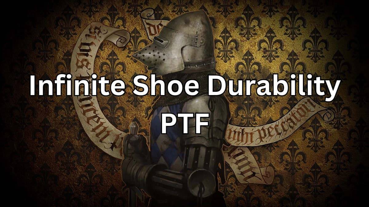 Kingdom Come Deliverance 2 Walang -hanggan na tibay ng Sapatos Mod