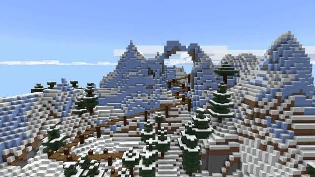 Minecraft Snow Biome种子