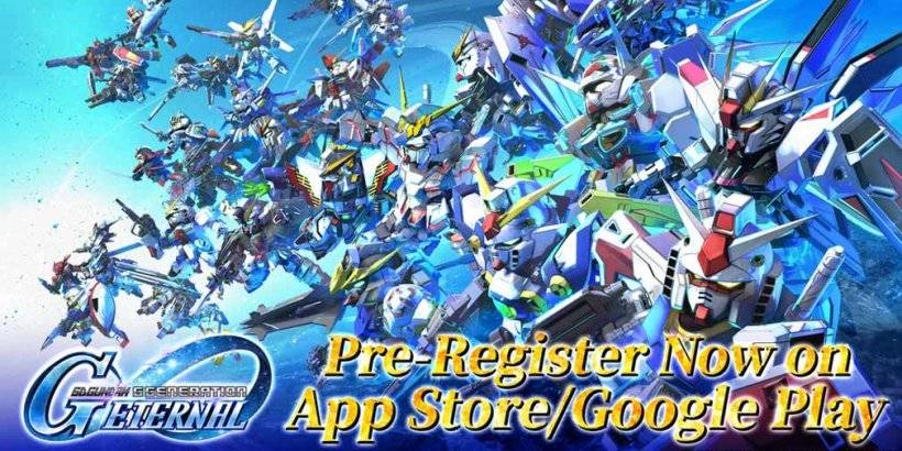 SD Gundam G Generation Eternal ouvre une pré-inscription afin que vous puissiez collecter des combinaisons mobiles à partir de 70 titres Gundam