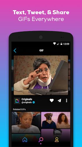 GIPHY: GIFs, Stickers & Clips Captura de pantalla 3