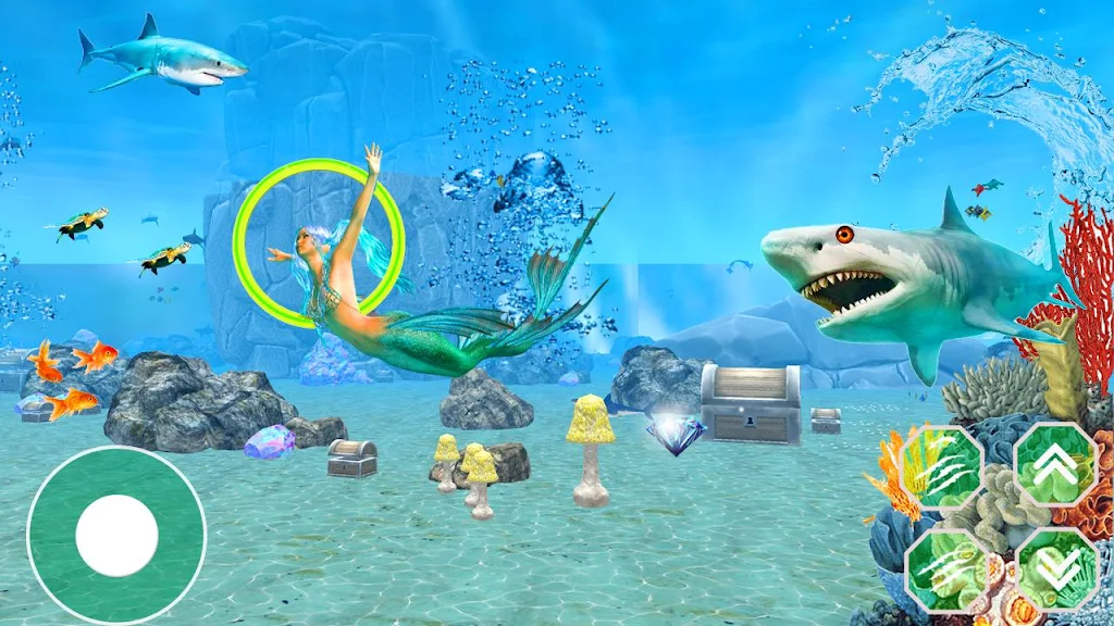 Mermaid Princess simulator 3D ภาพหน้าจอ 2