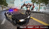 US Police Transform Robot Car স্ক্রিনশট 2