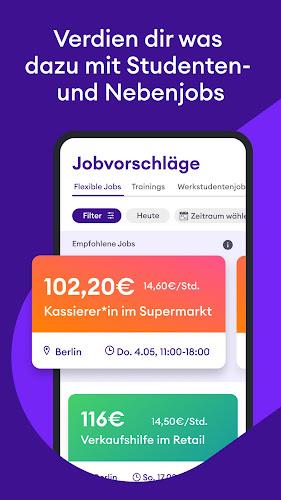Zenjob - Flexible Nebenjobs ภาพหน้าจอ 0