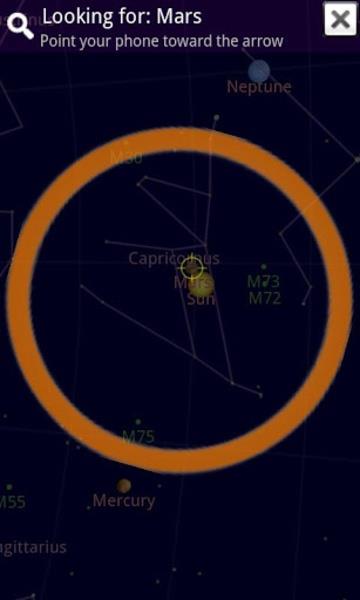 Sky Map Schermafbeelding 1