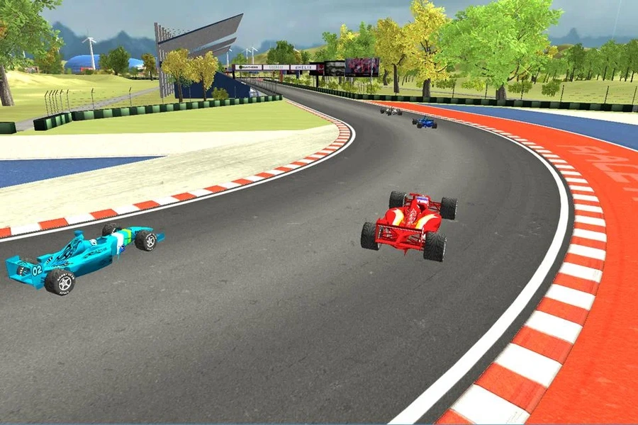 Real Fast Formula Racing 3D Screenshot 2