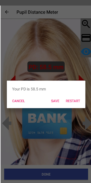 Pupil Distance Meter 스크린샷 2