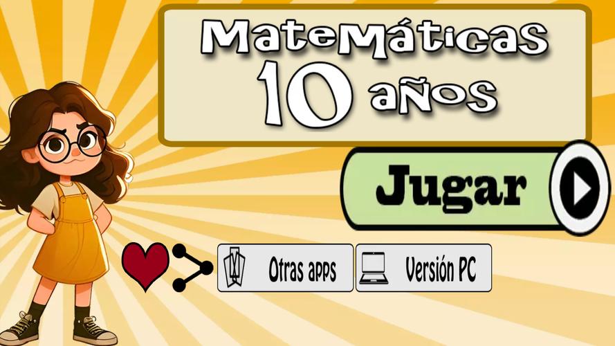 Matemáticas 10 años Schermafbeelding 0