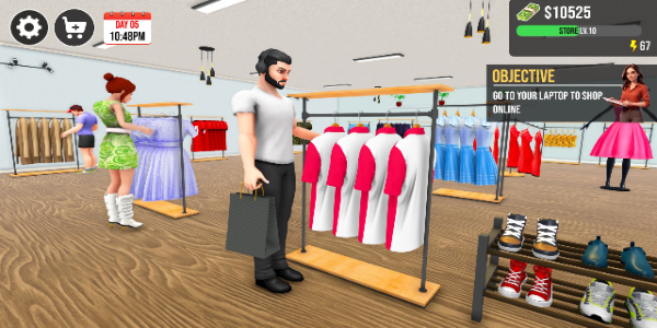 My Clothing Store Simulator 3d 螢幕截圖 2