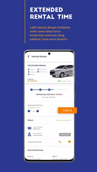 TRACtoGo: Rental Mobil & Bus スクリーンショット 3