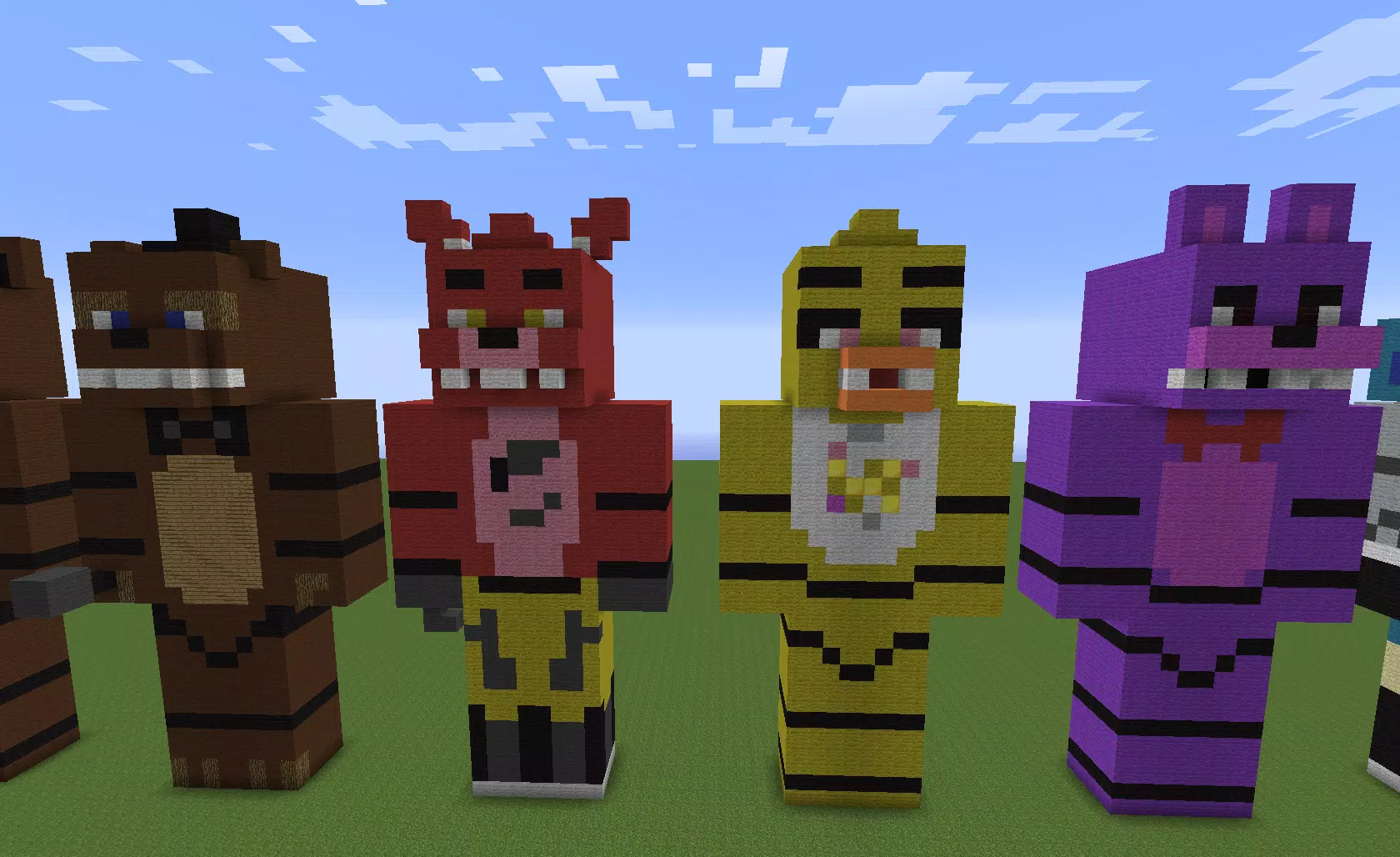 Five Nights At Freddy’s For Minecraft Schermafbeelding 1