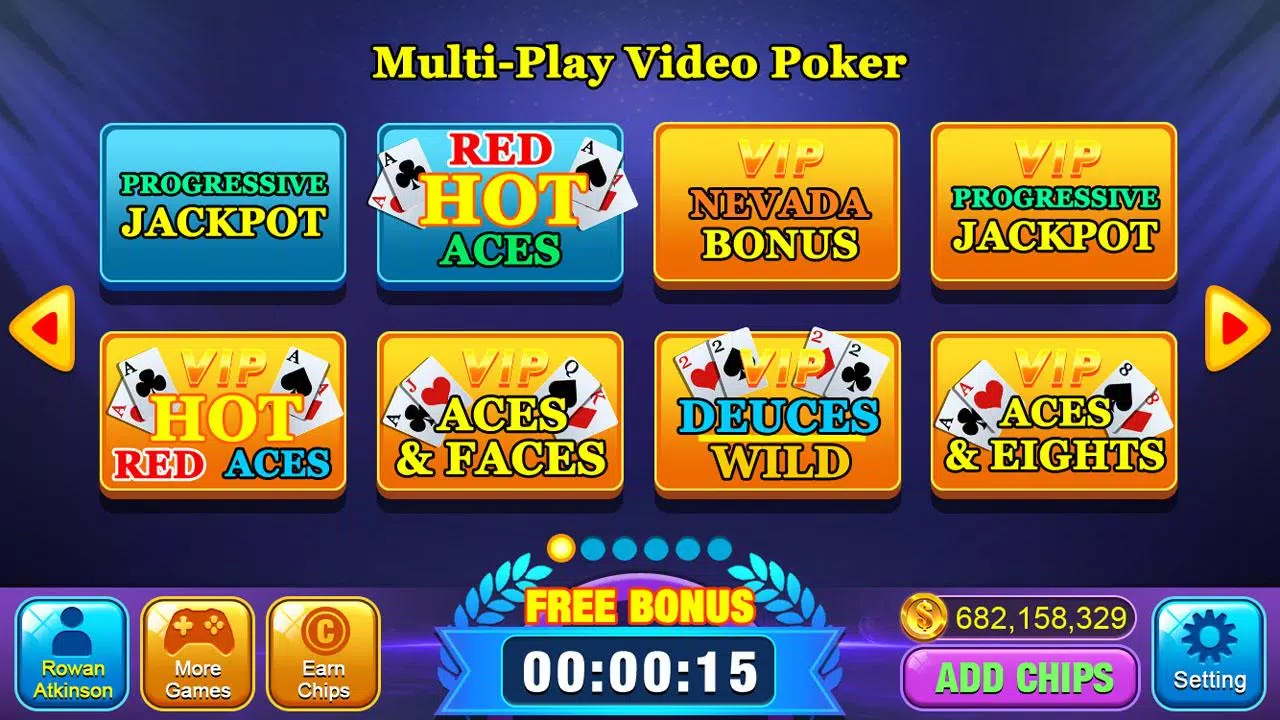 Video Poker Games - Multi Hand スクリーンショット 2