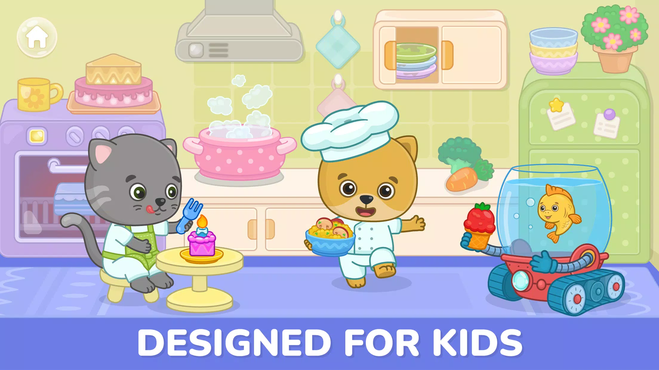 Bimi Boo World: Toddler Games应用截图第2张