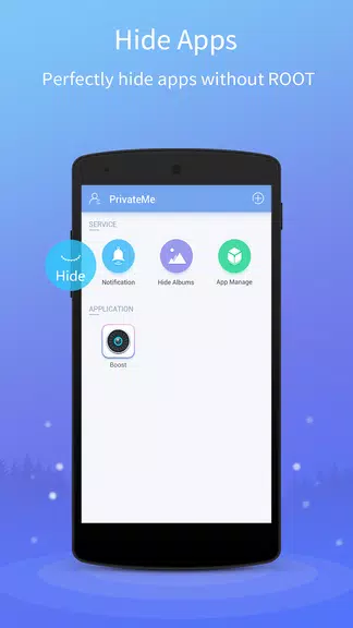 Hide App, Safe Chat – PrivacyHider Schermafbeelding 0