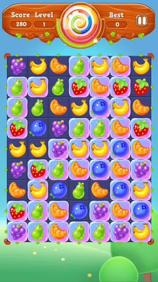 Fruit Melody - Match 3 Games Скриншот 0