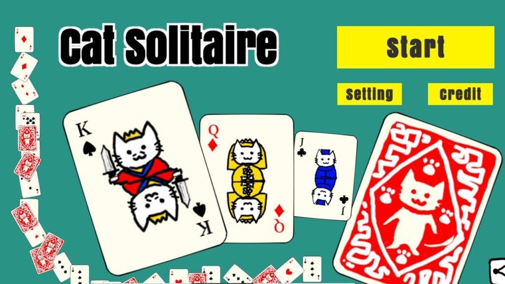 Nuevo juego de cartas de gato: Cat Solitaire lanzado