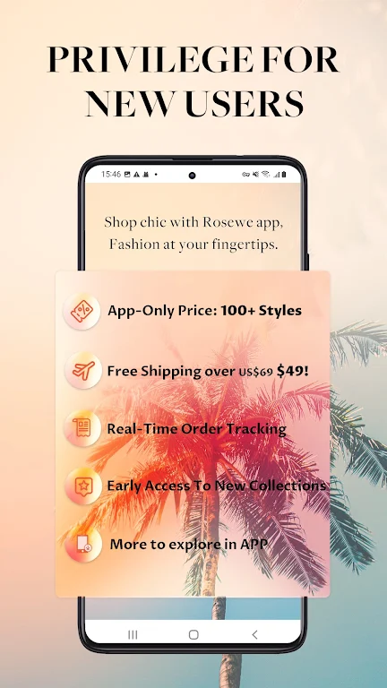 Rosewe-Online Shopping স্ক্রিনশট 3