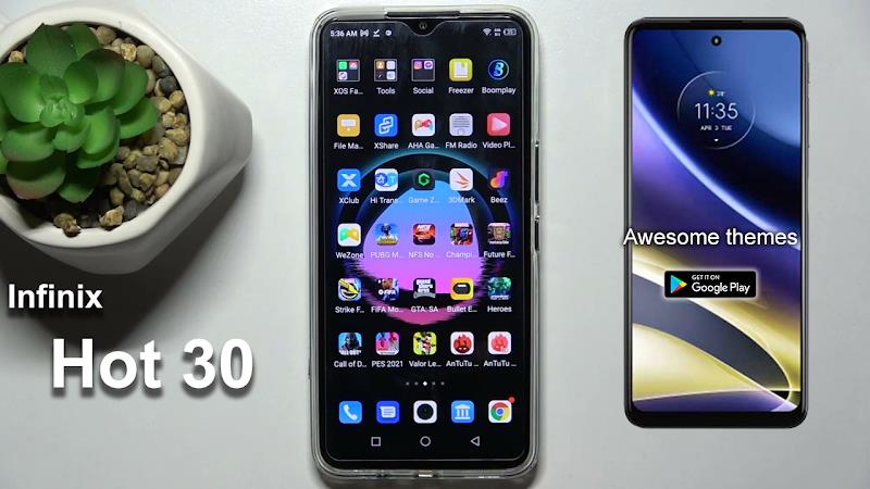 Infinix Hot 30 Launcher:Themes Скриншот 1