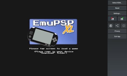 EmuPSP XL - PSP Emulator Tangkapan skrin 3