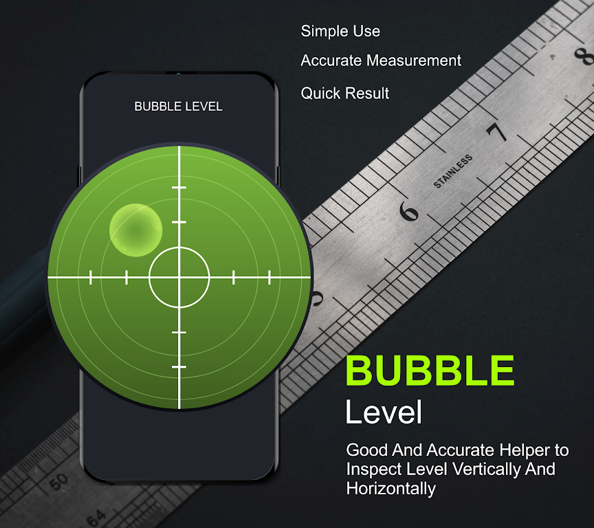 Spirit level - Bubble level Captura de pantalla 1