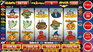 Halloween Slots 30 Linhas应用截图第3张