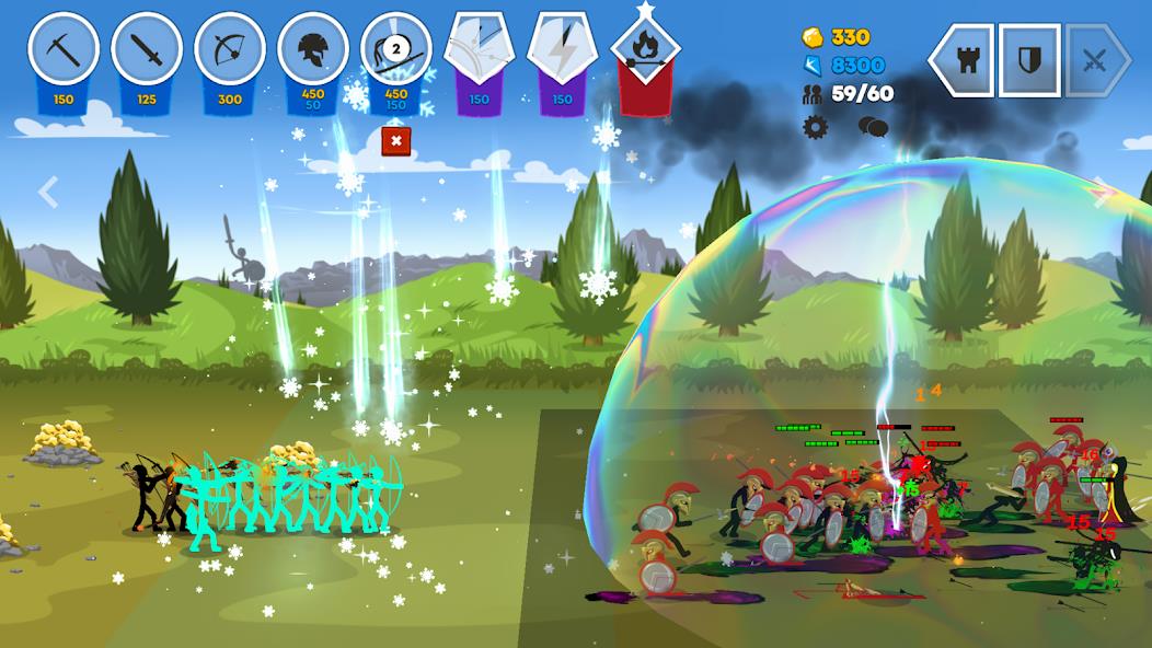 Stick War 3 Mod ภาพหน้าจอ 1