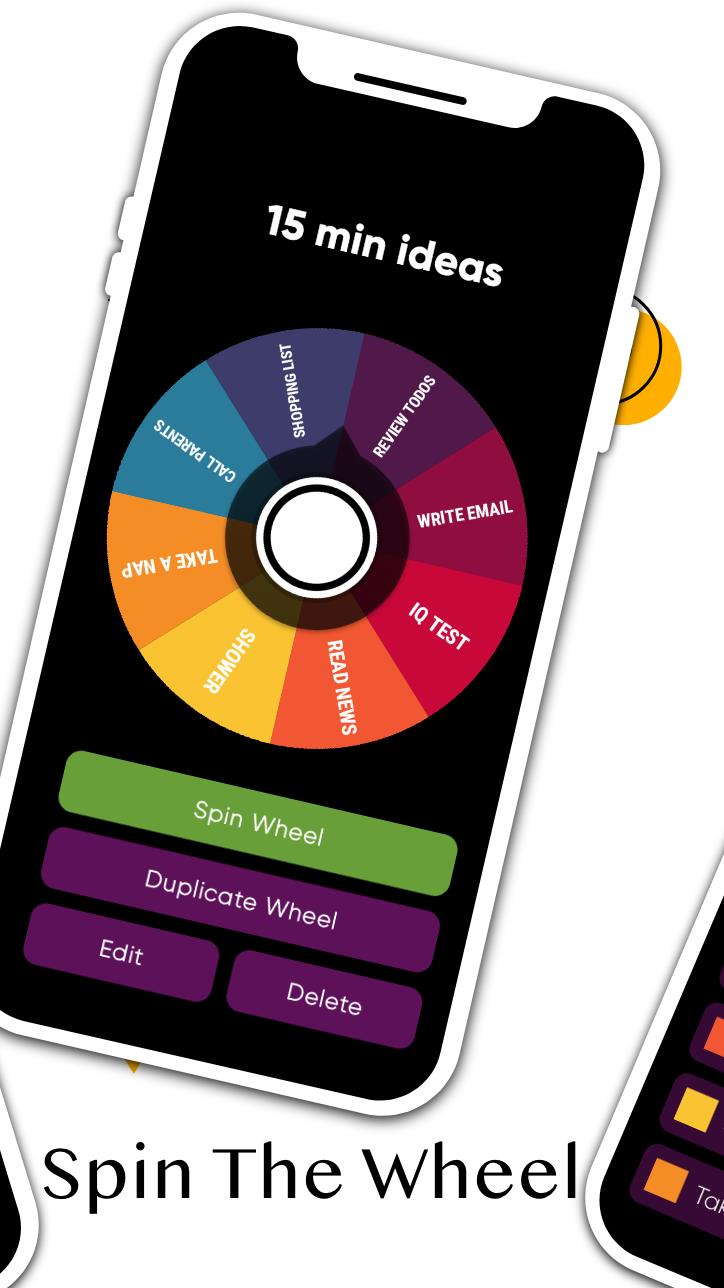 Spin The Wheel Decision Picker Screenshot 2