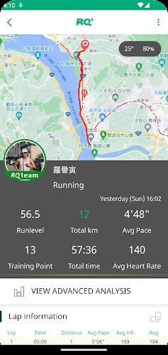 RQ Runlevel: Marathon Training 螢幕截圖 1