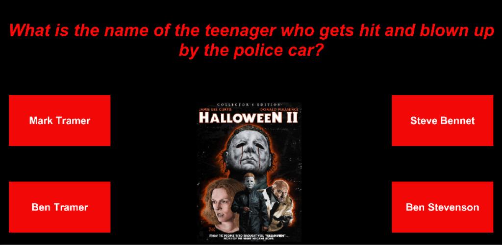 Michael Myers Halloween Trivia Captura de pantalla 2