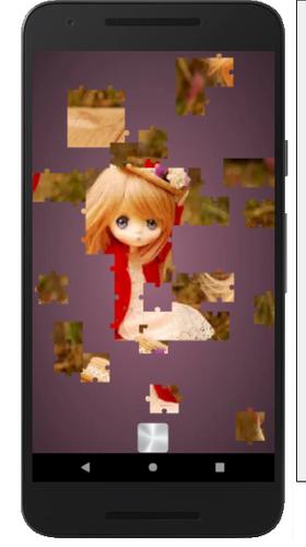 Cute Dolls Jigsaw Slide Puzzle 螢幕截圖 0