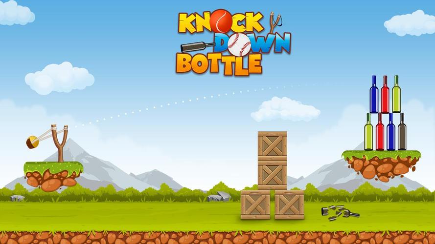 Bottle Shooting Knock Down 2 Скриншот 0