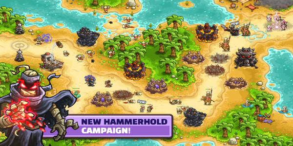 Kingdom Rush Vengeance TD Game Tangkapan skrin 1