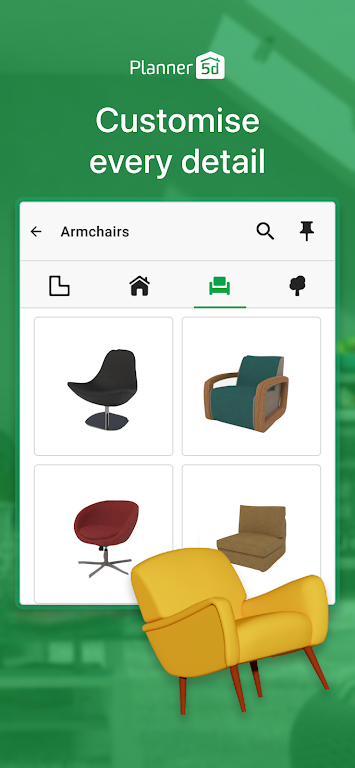 Planner 5D – Design Your Home Mod 스크린샷 3
