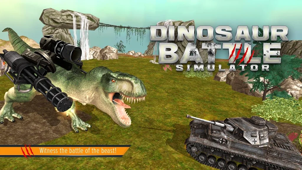 Dinosaur Battle Simulator应用截图第1张