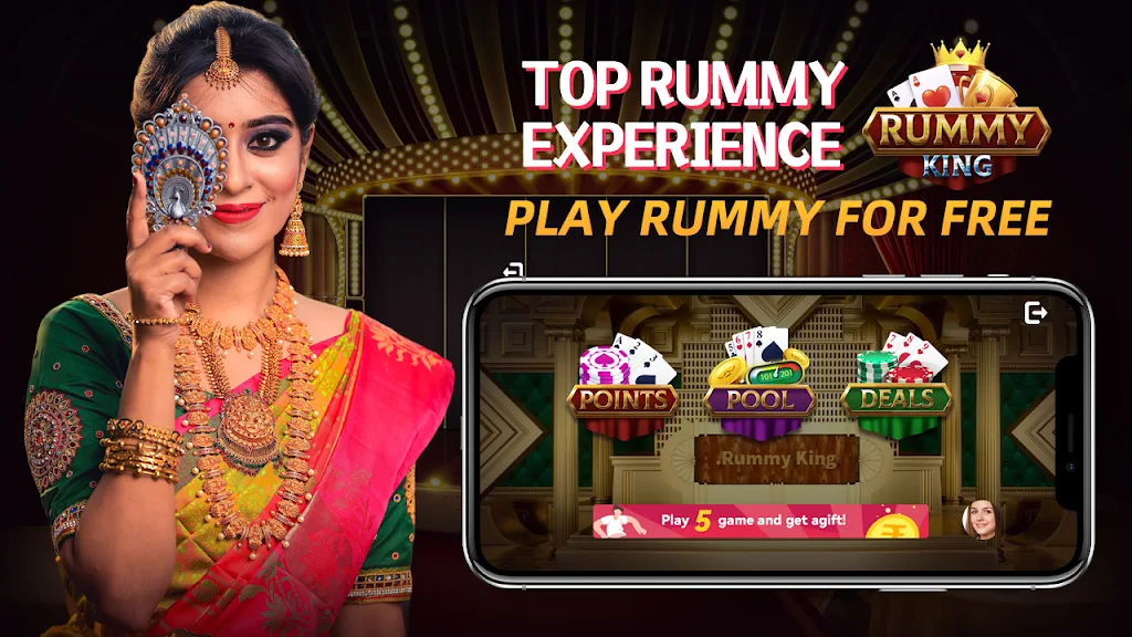 Rummy King -Play Indian Card Captura de pantalla 2