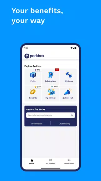 Perkbox स्क्रीनशॉट 0