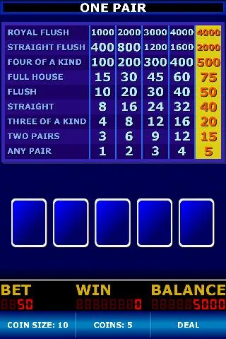 Double Down Stud Poker Screenshot 0