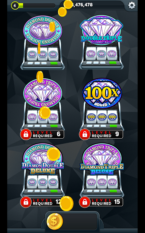 Diamond Deluxe Casino - Free Slot Machines Screenshot 1