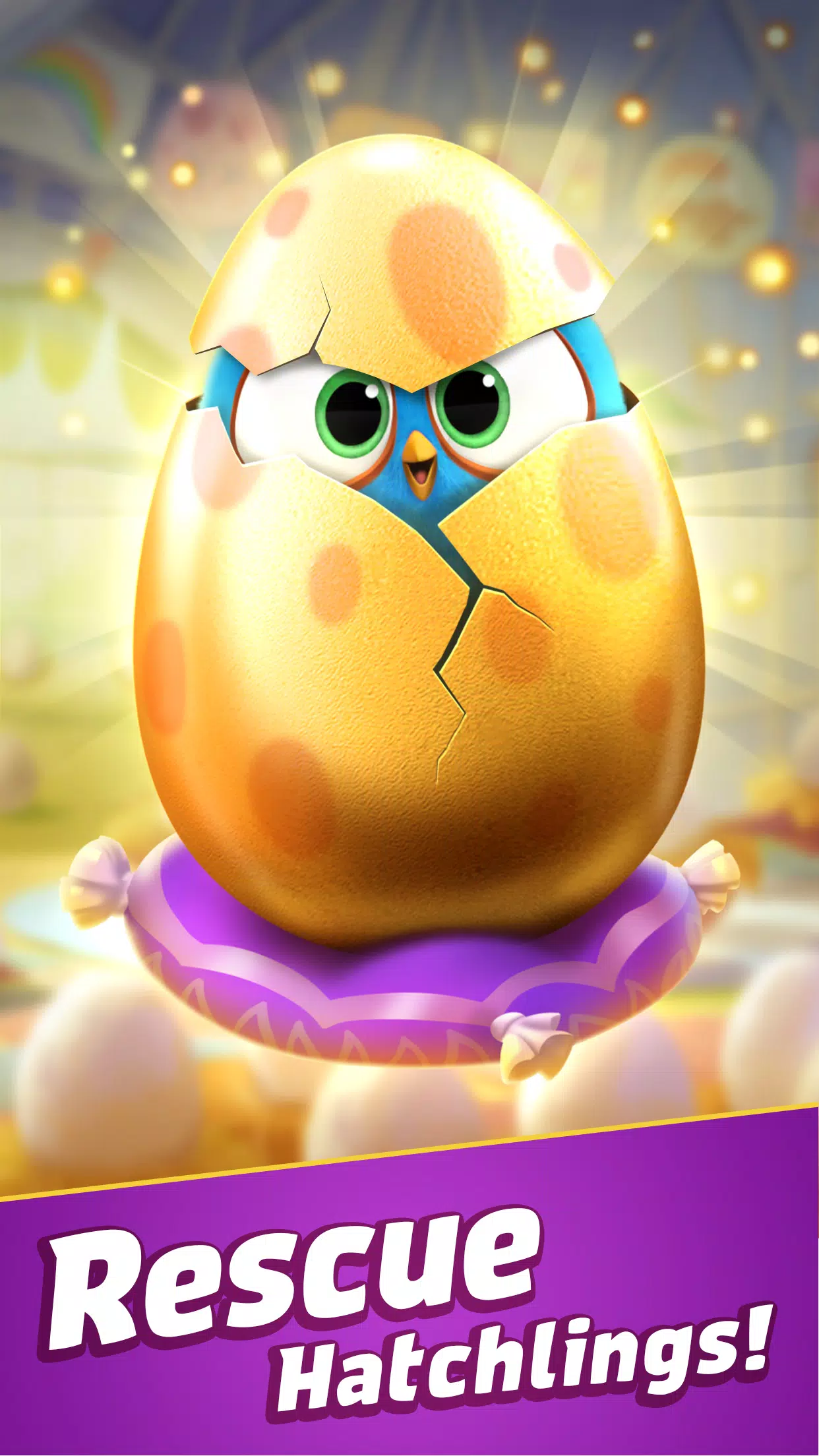 Angry Birds Match 3 Captura de tela 1