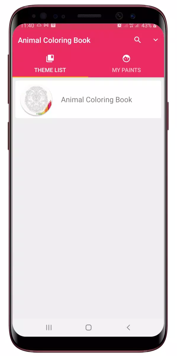 Animal Mandala Coloring Book Captura de tela 0