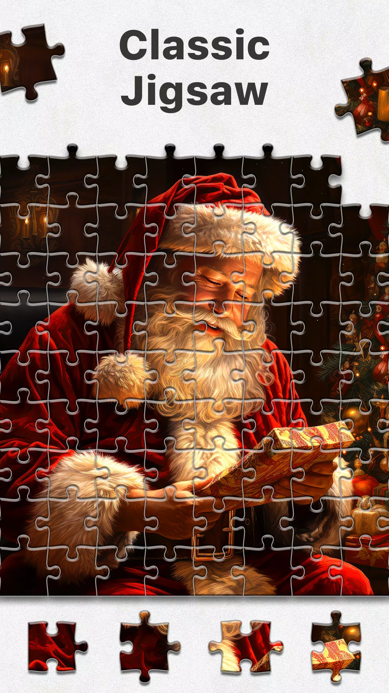 Christmas Jigsaw - Puzzle Game Zrzut ekranu 0