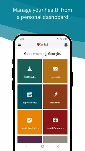 Stanford Health Care MyHealth Captura de pantalla 0