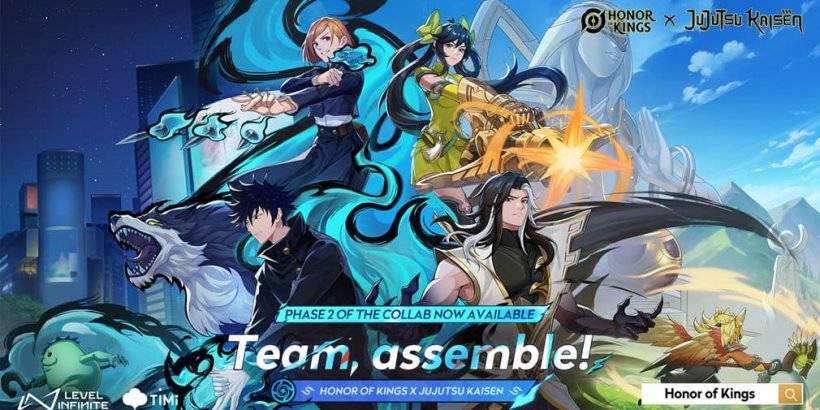 Retour de la Collaboration Honor of Kings x Jujutsu Kaisen