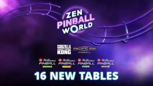 Zen Pinball World si espande con 16 nuovi tavoli in tre pacchetti