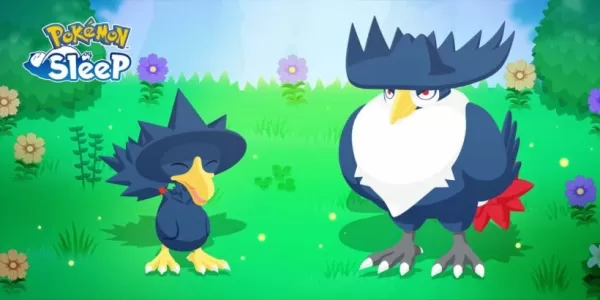Murkrow e Honchkrow se juntam ao Pokemon Sleep na próxima atualização