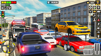 US Taxi Car Driving Games Schermafbeelding 3